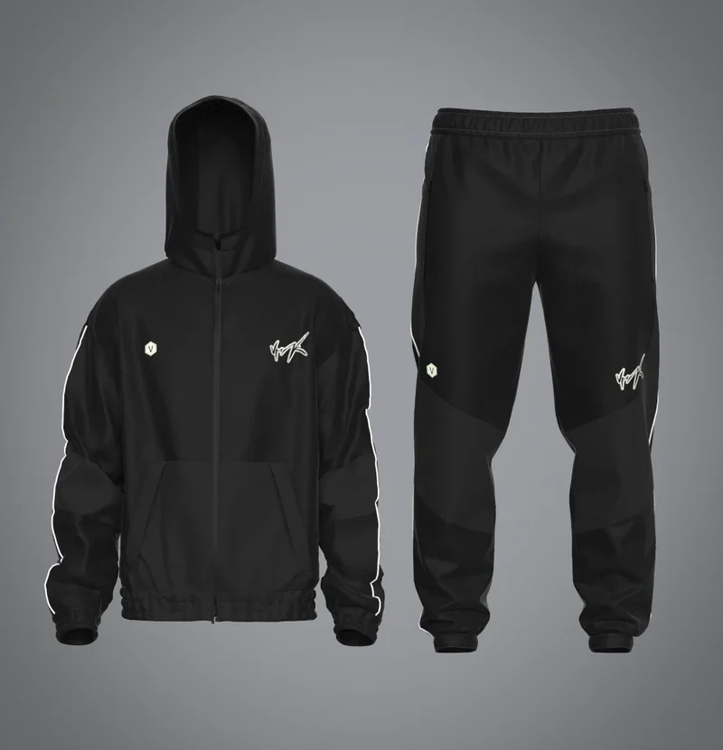 Black Caiman Tracksuit