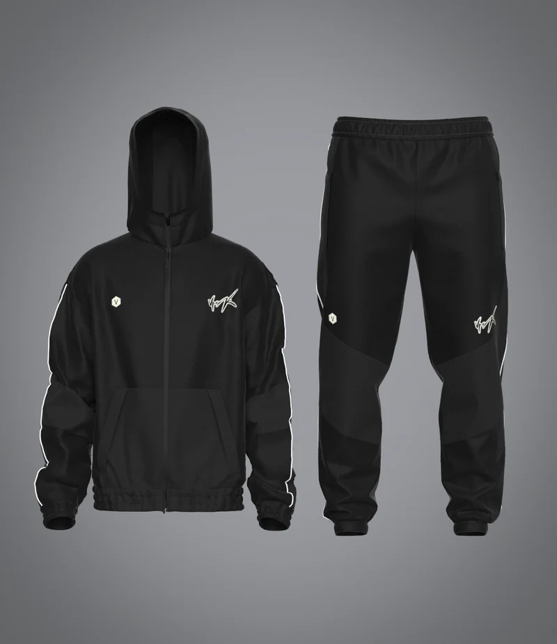 Black Caiman Tracksuit Black Caiman Tracksuit