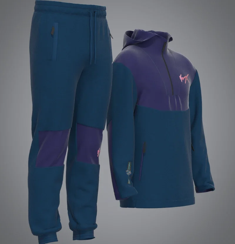 Blue Motion Fleece Tracksuit 2.0