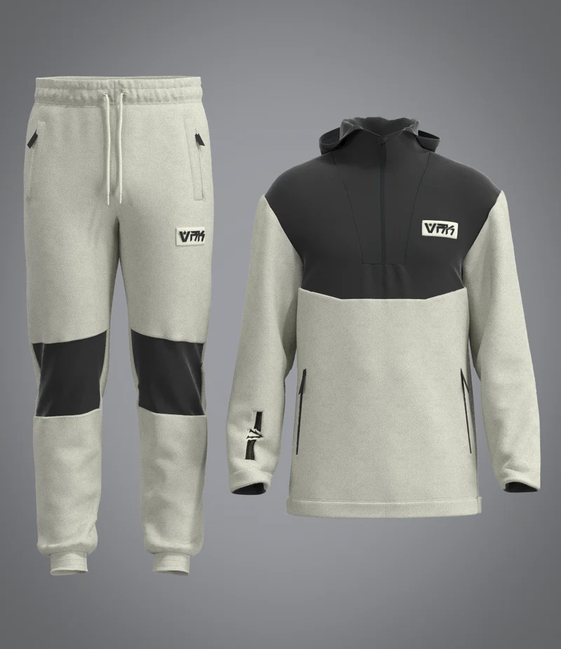 Fleece Tracksuit 2.0 Light Khaki Fleece Tracksuit 2.0 Light Khaki
