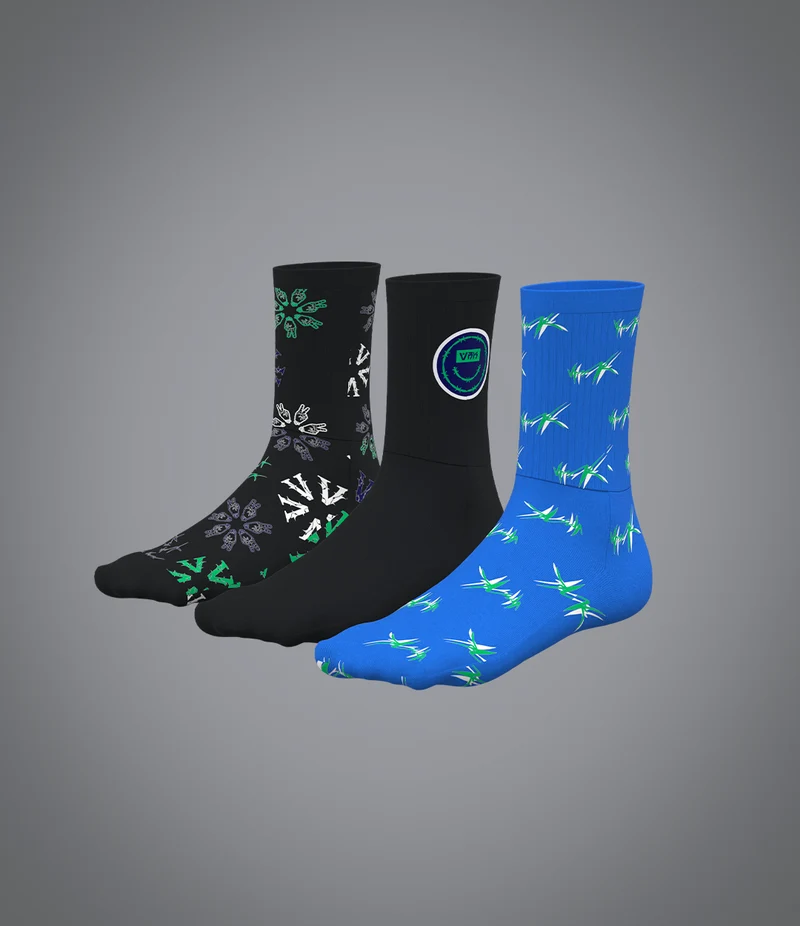 Pack chaussettes Blue Green Pack chaussettes Blue Green