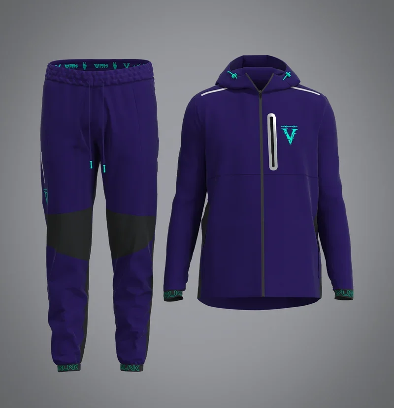 Second Skin Ocean Blue Tracksuit