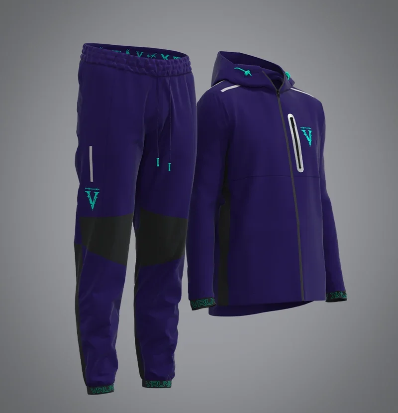 Second Skin Ocean Blue Tracksuit