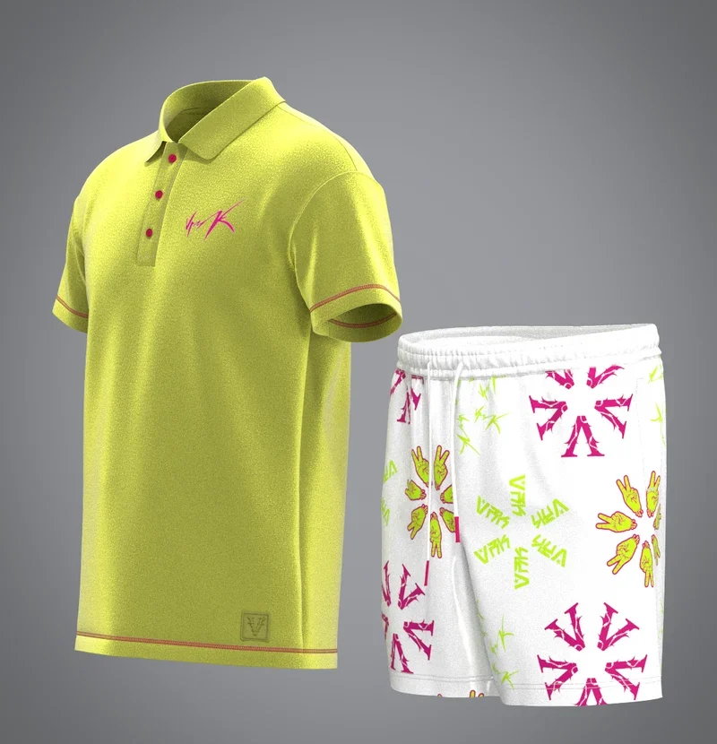 Set Flowers Sponge Yellow