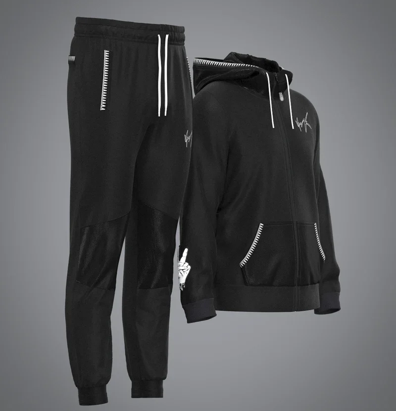 United 2.0 Black Tracksuit