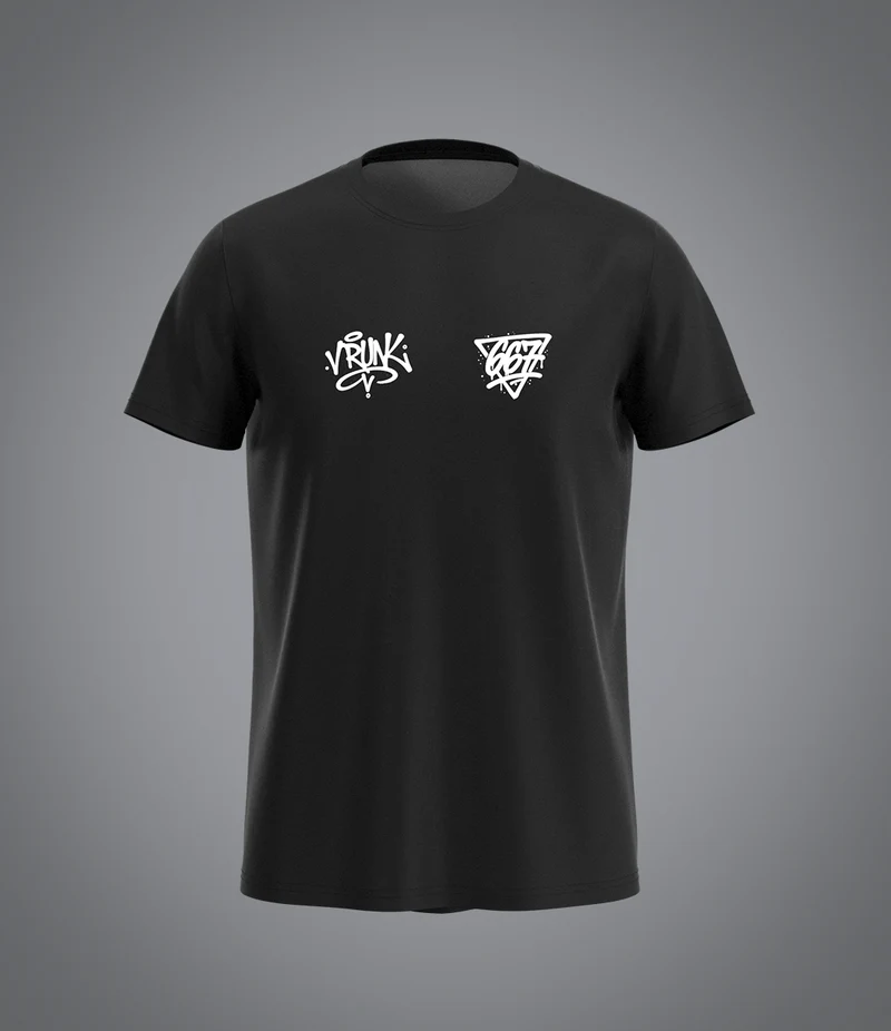 VRUNK X 667 black T-shirt VRUNK X 667 black T-shirt