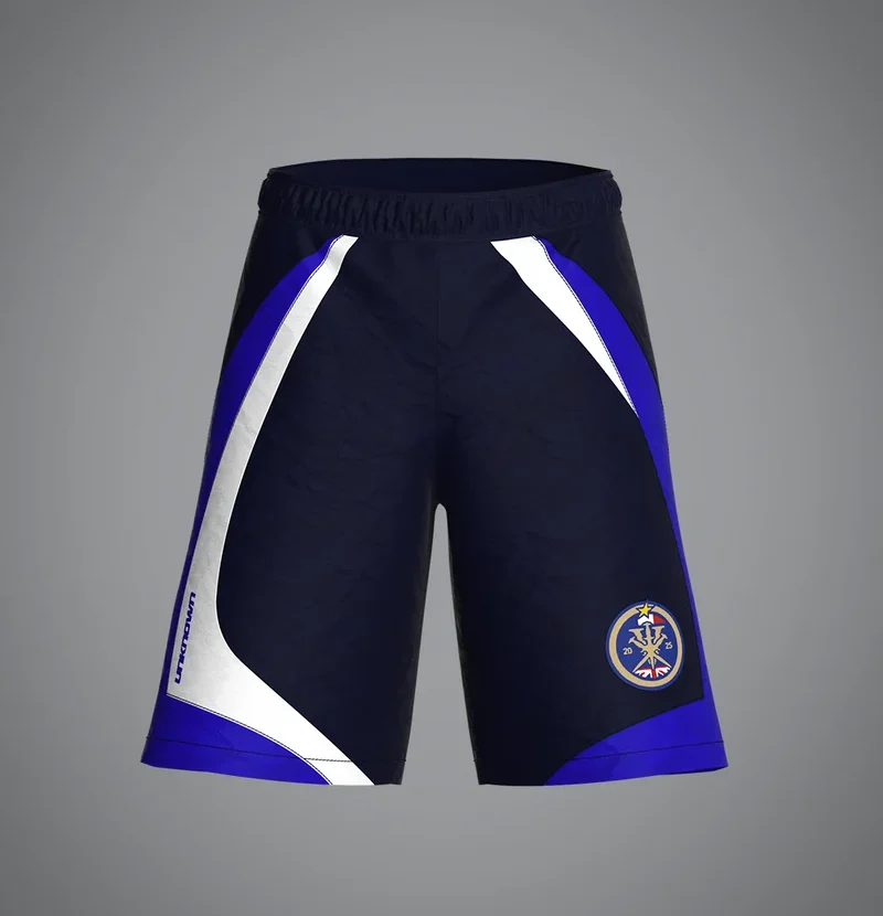 VRUNK X UNKNOWN - TRACK SHORT BLUE