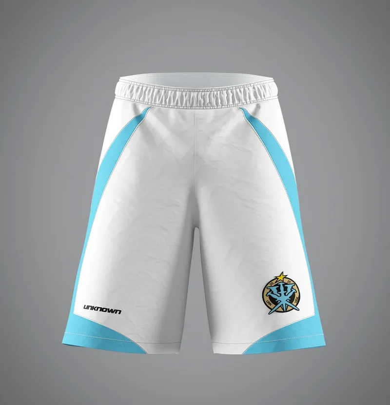 VRUNK X UNKNOWN - TRACK SHORT WHITE