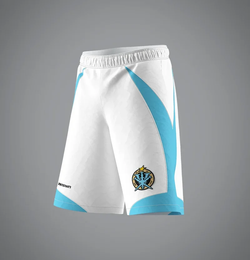 VRUNK X UNKNOWN - TRACK SHORT WHITE